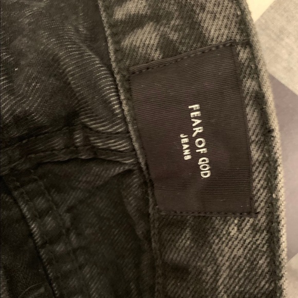 Fear Of God Holy Water Acid Wash Selvedge Denim